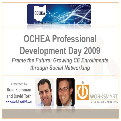 OCHEA Professional Development Day - Social Networking for Continuing Education