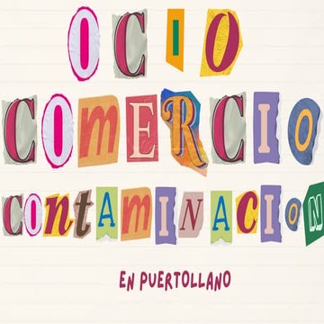 Proyecto Nosotros proponemos: ¡Ocio, comercio y contaminación. IES Fray Andrés
