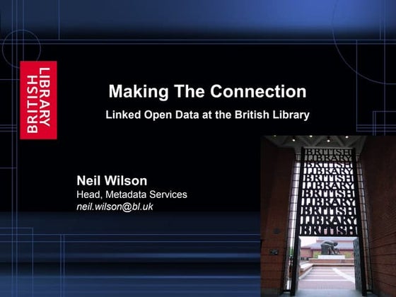 OCLC Linked Data Roundtable event IFLA 2012