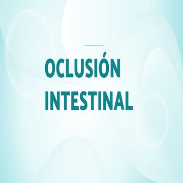 obstruccion intestinal, clasificacion.pptx