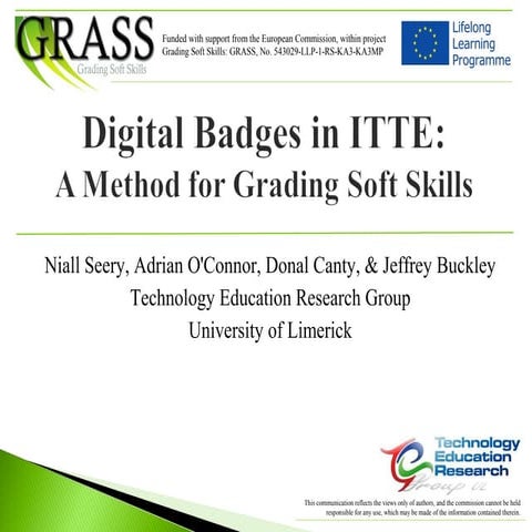 O`Connor, A. Digital Badges in ITTE