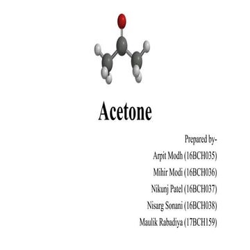 Acetone
