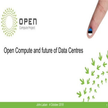 Open compute and future of data centers