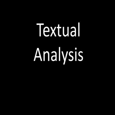 Ocr AS Media Textual Analysis Tips