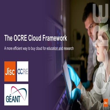 The OCRE Cloud Framework