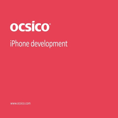 OCSICO iPhone Expertise
