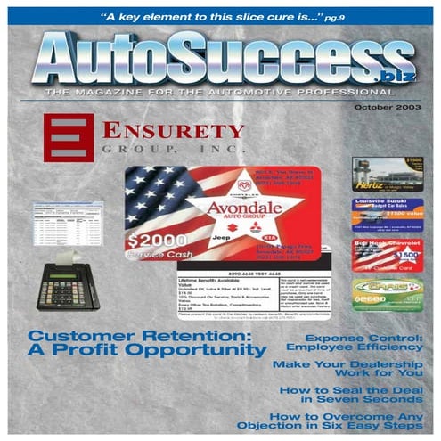 AutoSuccess Sep03 | PDF
