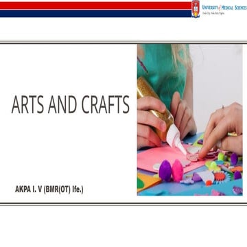 OCT 222-OCCUPATION AS A THERAPY presentation