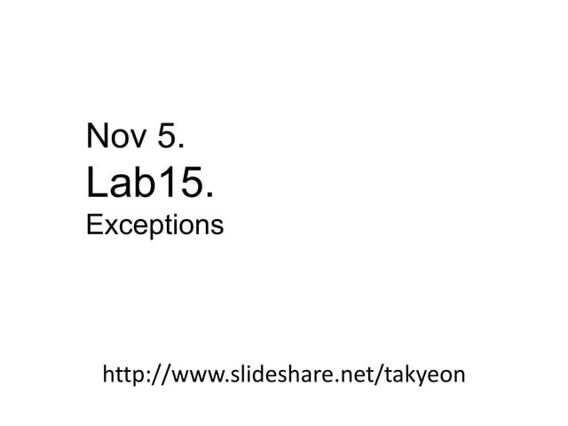 131 Lab slides (all in one)