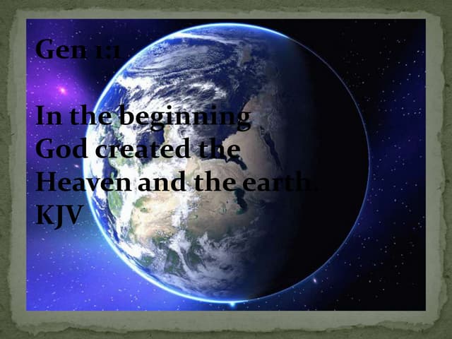 Creator God
