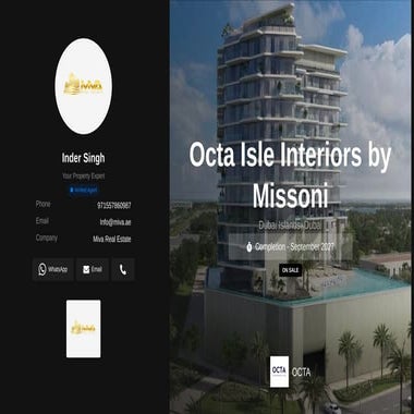 Octa Isle Interiors by Missoni at Dubai Islands – OCTA
