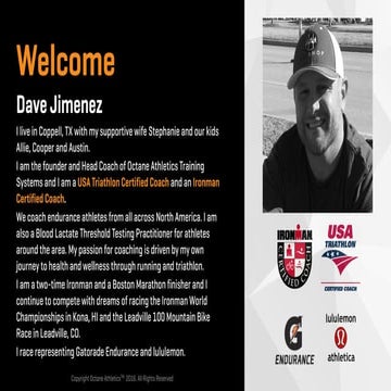 Octane Athletics Training Systems ironman 70.3 Buffalo Springs Race ...