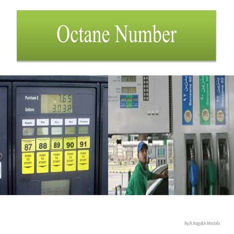 Octane number