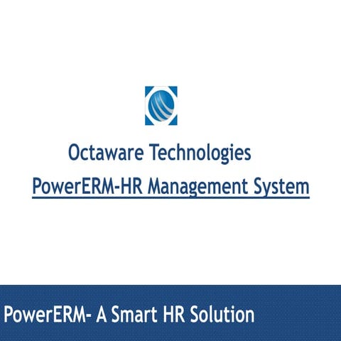 Web based Employee Relationship Management (ERM) System