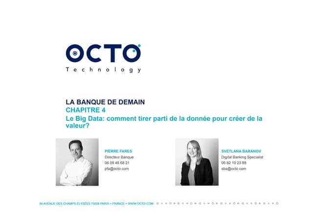 La Banque de demain : Chapitre 4 