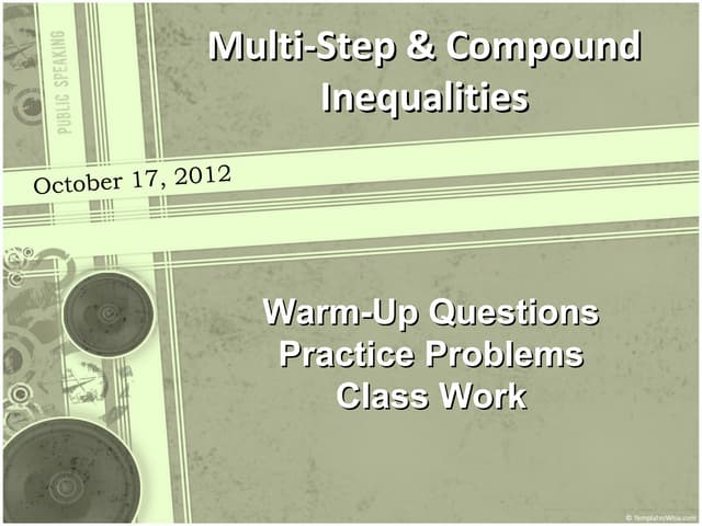 October 17 PPT Homework and Study Education October 17 PPT Homework and Study Education