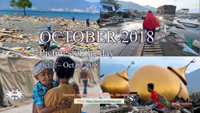 OCTOBER 2018 - Pictures of the day - Oct.1 - Oct.5, 2018