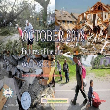 OCTOBER 2018 - Pictures of the day - Oct.11 - Oct.15, 2018