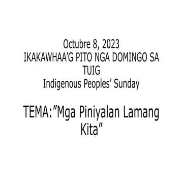 liturgical guide/flow during the ceucharistic celebration