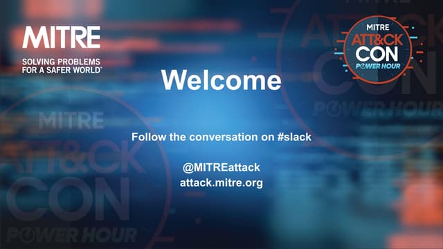 MITRE ATTACKcon Power Hour - October
