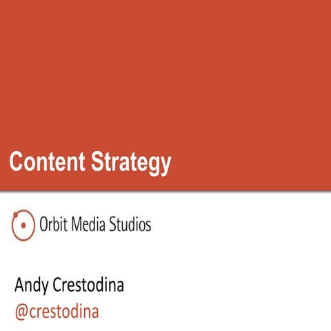 October Content Strategy