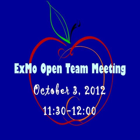 October open team meeting