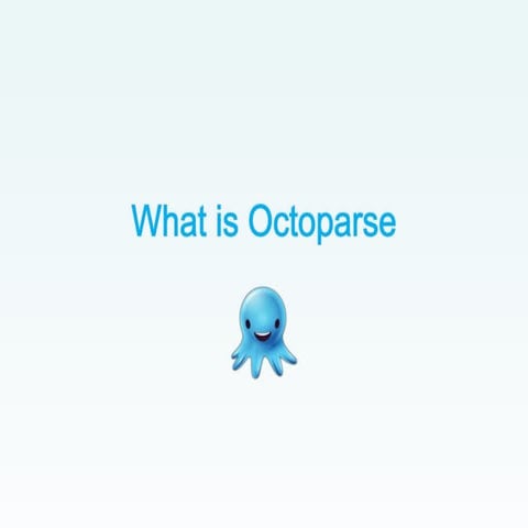 What is Octoparse