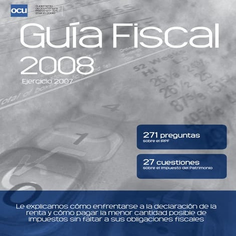 Ocu Guia Fiscal 2008