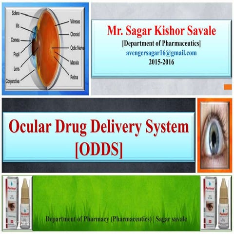Ocular drug delivery system (ODDS)