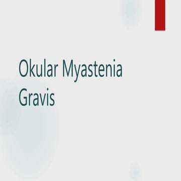 Ocular Myastenia gravis.pptx