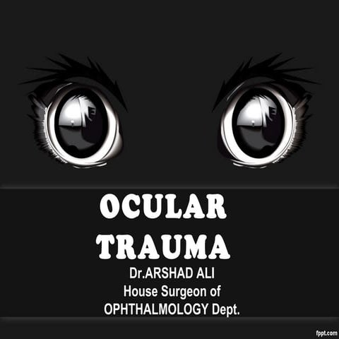 Ocular trauma