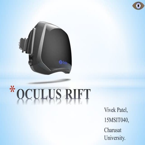 Oculus rift