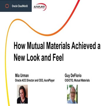 How Mutual Materials Achieved a New Look and Feel
