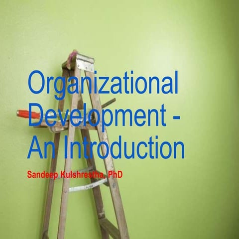 Organizational Development - an introduction