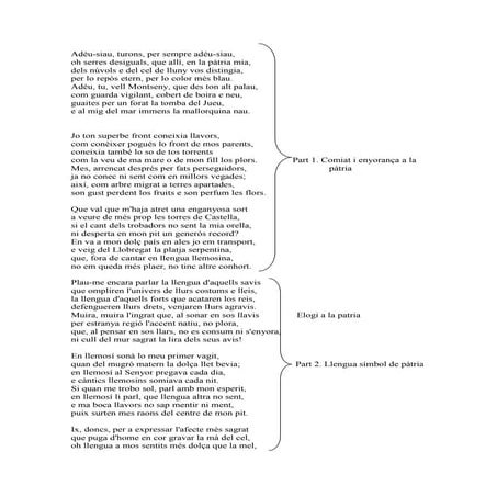 Oda a la pàtria | PDF