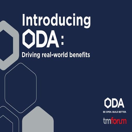 ODA Brochure Landscape - Driving real-world benefits | PDF