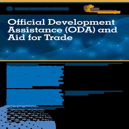 Official Development Assistance (ODA) and Aid for Trade Brief [English]