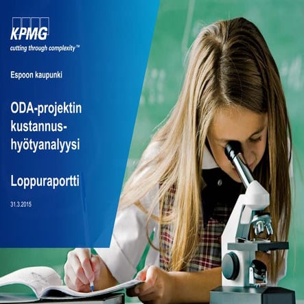 Loppuraportti: ODA-hankkeen kustannus-hyötyanalyysi