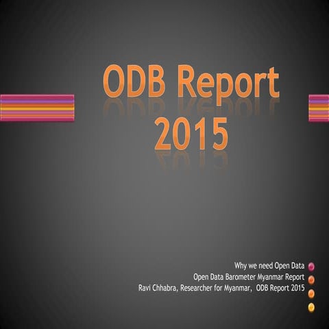 ODB Myanmar report