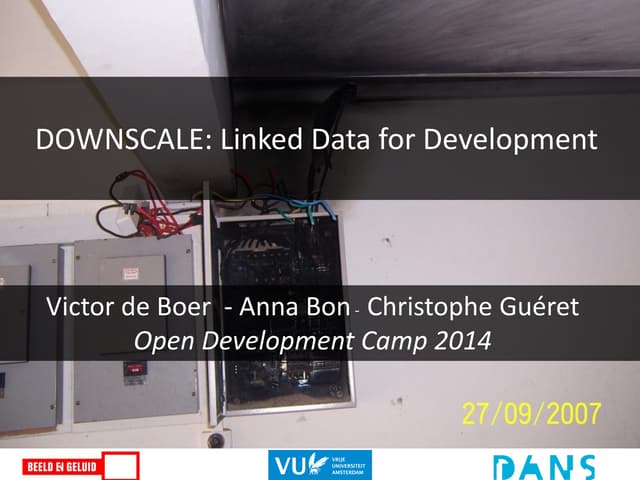 OpenDevCamp 2014 Downscale slies