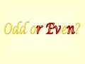 Even And Odd Deutsch Even And Odd Deutsch
