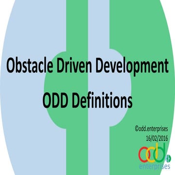 ODD: Extending V-model Development 1.3 | PDF