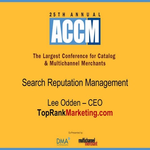 ACCM Search Engine Reputation Management