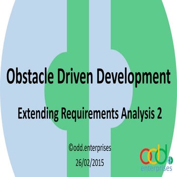 ODD: Extending Requirements Analysis 1.2