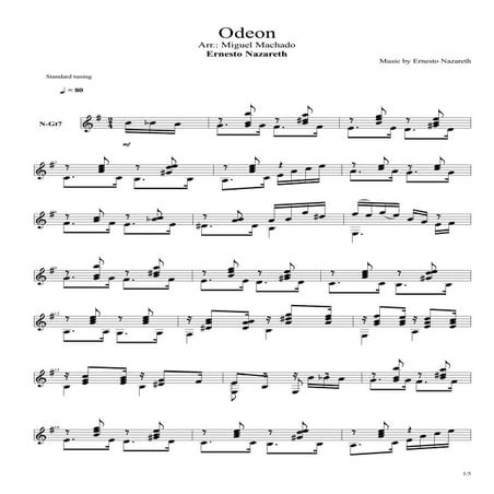 Odeon   ernesto nazareth