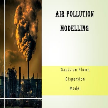 ODE Presentation.pdf area pollution model | PDF