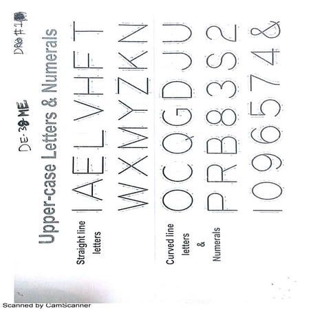 Drg 1 lettering | PDF
