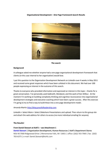 Operating Model & Organization Design Toolkit and Playbook | PPTX