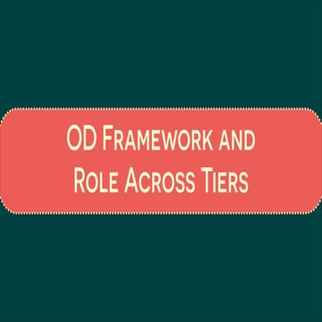 OD Framework | PDF