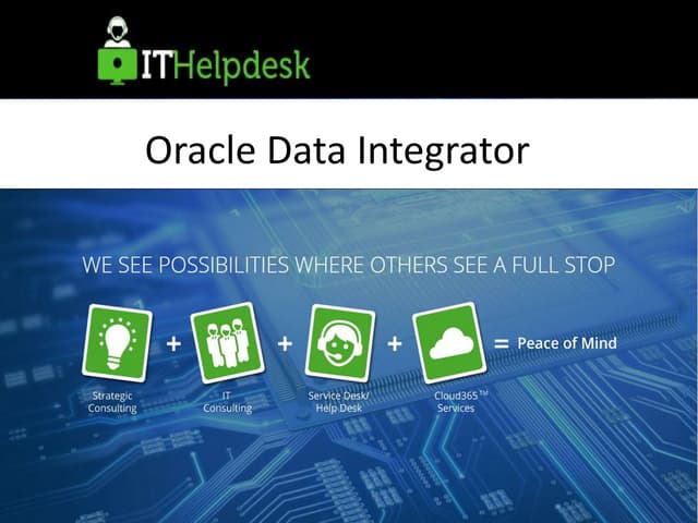 Oracle Data Integrator 